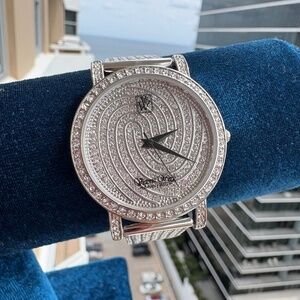Victoria Wieck Silver Thumbprint Watch
